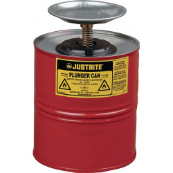 Sparanfeuchter 4,0l Stahlbl.D185xH267mm JUSTRITE Sparanfeuchter 4,0l Stahlbl.D185xH267mm JUSTRITE