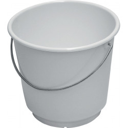 Eimer 10l PE weiß lebensmittelecht D.290mm H.265mm LOCKWEILER Eimer 10l PE weiß lebensmittelecht D.290mm H.265mm LOCKWEILER