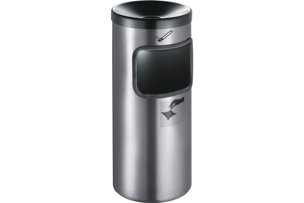 Sicherheitswandascher Ø180xH410mm neusilber m.Kippvorrichtung TKG Sicherheitswandascher Ø180xH410mm neusilber m.Kippvorrichtung TKG