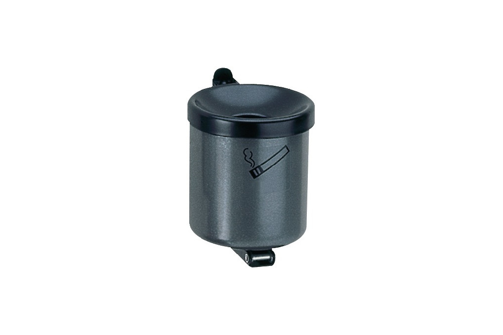 Sicherheitswandascher graphit H.100xD.90mm m.Kippvorichtung Sicherheitswandascher graphit H.100xD.90mm m.Kippvorichtung