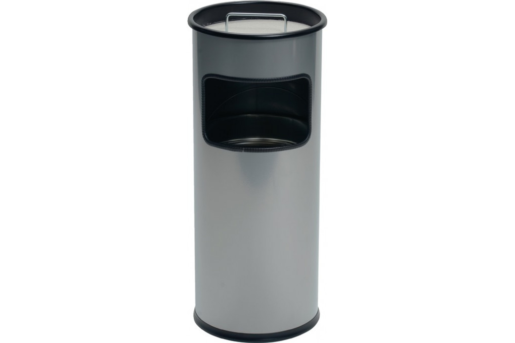 Kombiascher Ø260xH620mm silber Stahlbl.DURABLE Kombiascher Ø260xH620mm silber Stahlbl.DURABLE
