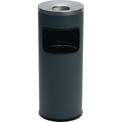 Kombiascher Ø250xH630mm anthrazit Stahlbl.DURABLE Kombiascher Ø250xH630mm anthrazit Stahlbl.DURABLE