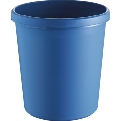 Papierkorb 18l H331xØ315mm m.Griffrand Ku.blau Papierkorb 18l H331xØ315mm m.Griffrand Ku.blau