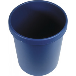 Papierkorb 18l H331xØ315mm m.Griffrand Ku.blau Papierkorb 18l H331xØ315mm m.Griffrand Ku.blau