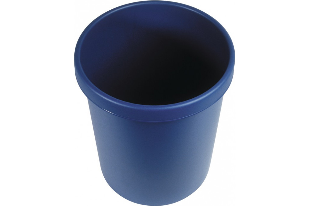 Papierkorb 18l H331xØ315mm m.Griffrand Ku.blau Papierkorb 18l H331xØ315mm m.Griffrand Ku.blau