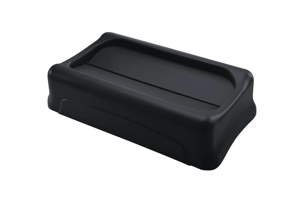 Deckel PE schwarz B297xT521mm f.Wertstoffsammler 60 87l Schwingdeckel RUBBERMAID Deckel PE schwarz B297xT521mm f.Wertstoffsammler 60 87l Schwingdeckel RUBBERMAID