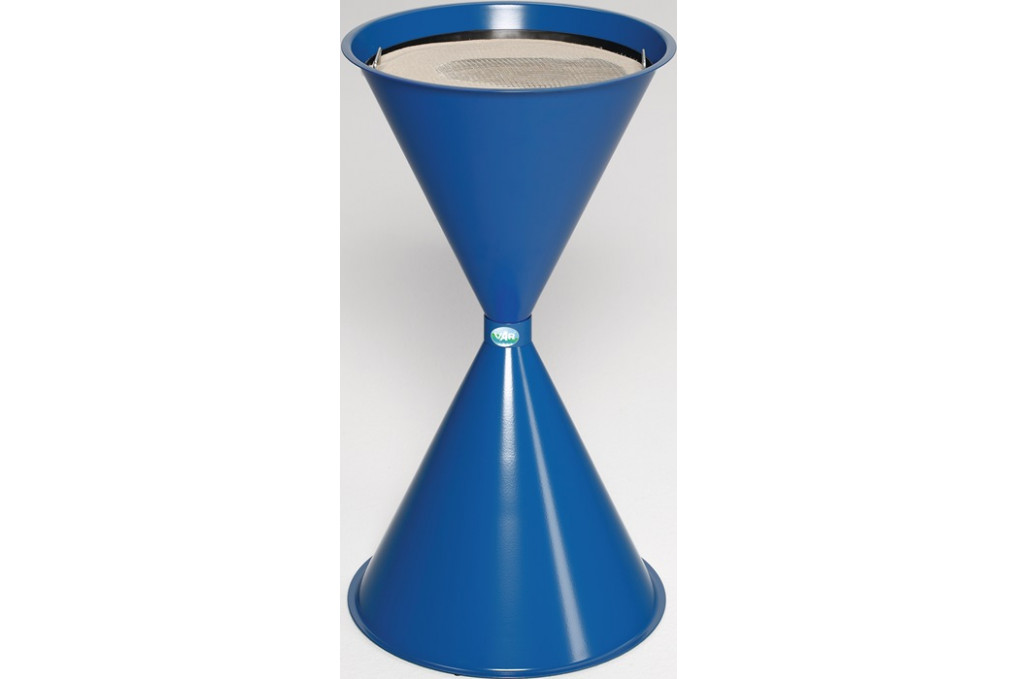 Standascher D400xH730mm enzianblau Stahlbl.VAR Standascher D400xH730mm enzianblau Stahlbl.VAR