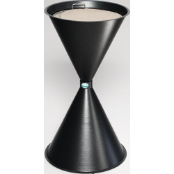 Standascher D400xH730mm antik silber Stahlbl.VAR Standascher D400xH730mm antik silber Stahlbl.VAR