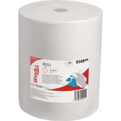 Wischtuch Wypall X60 8349 L380xB420ca.mm weiß 1 lagig 650 Tü. Rl.WYPALL Wischtuch Wypall X60 8349 L380xB420ca.mm weiß 1 lagig 650 Tü. Rl.WYPALL