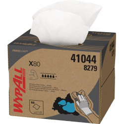 Wischtuch WypAll® X80 8279 L424xB282ca.mm weiß 1 lagig Box WYPALL Wischtuch WypAll® X80 8279 L424xB282ca.mm weiß 1 lagig Box WYPALL