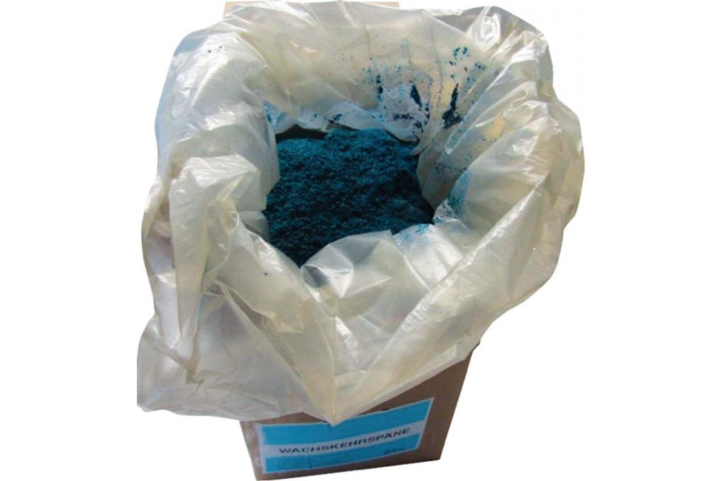 Wachskehrspäne blau 25kg Krt.OEL KLEEN Wachskehrspäne blau 25kg Krt.OEL KLEEN