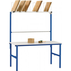 Packtischset B2000xT800xH2205mm Aufbauten Variante 1