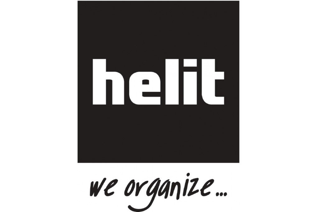 Tischprospekthalter DIN A4 hoch Ku.transp.freistehend HELIT