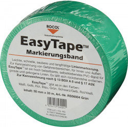 Bodenmarkierungsband Easy Tape PVC grün L.33m B.50mm Rl.ROCOL