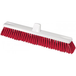 HACCP Besen L.450mm Borstenstärke 0,50mm rot