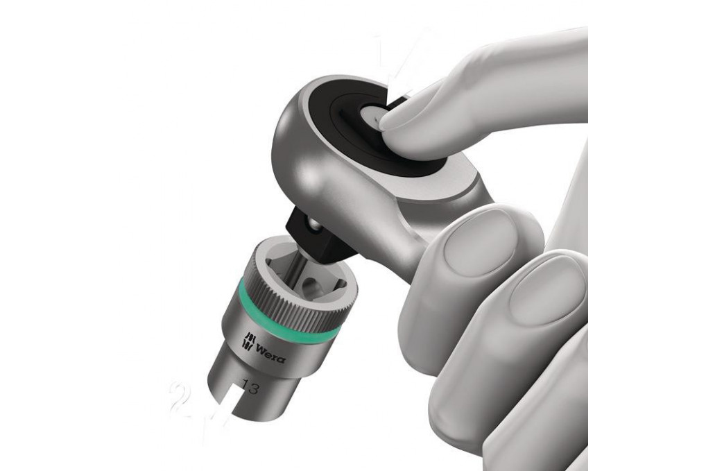 Knarre Zyklop Metal push 1/4