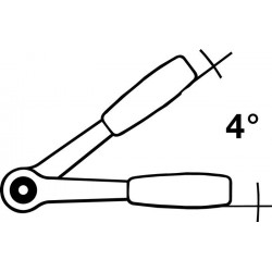 Hebelumschaltknarre 916 HPL 1/
