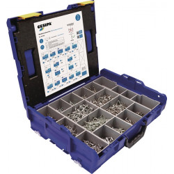 Blindnietsortiment Pro 1578 tlg.Ku. Koffer GESIPA Blindnietsortiment Pro 1578 tlg.Ku. Koffer GESIPA
