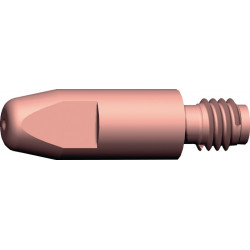 Stromdüse Draht Ø 1,2mm M 6 L.28mm E Cu f.Alu A.BINZEL