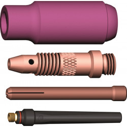 TIG Zubehörkit 4 tlg.in Ku. Box WE 2,4mm ABITIG 17,18,26 A.BINZEL