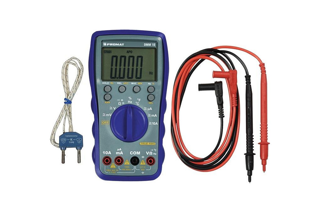 Multimeter DMM 10 0-600 V AC/