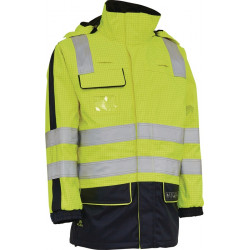 Multinorm Warnschutzparka SECURETECH Gr.L gelb marineblau ELKA RAINWEAR Multinorm Warnschutzparka SECURETECH Gr.L gelb marineblau ELKA RAINWEAR