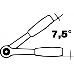 Hebelumsch.kn.1993 GU 10 XL 1 2 Zoll 48 Z.Umschalth.GEDORE