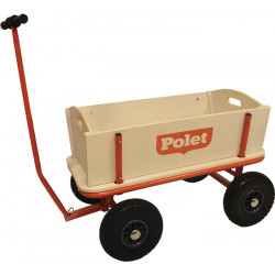Bollerwagen 16,50kg 4 PU Reifen 300 68l POLET