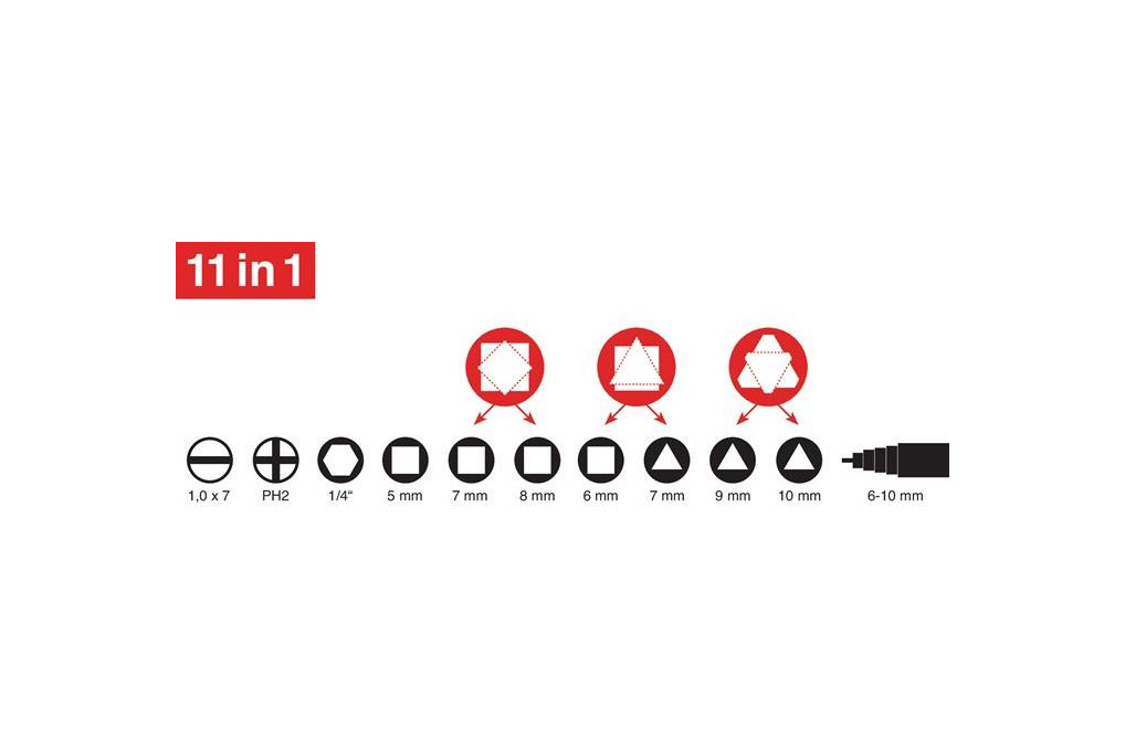 Schaltschrankschlüssel 6in1 f. Schaltschrankschlüssel 6in1 f.
