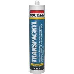 Acryl Transpacryl 310ml transp.Kartusche SOUDAL