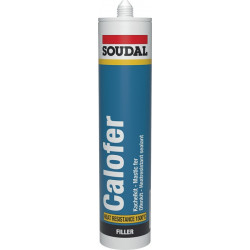 Abdichtungskitt Calofer 300ml Kartusche anth.SOUDAL