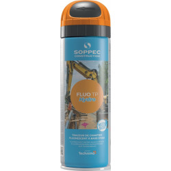 Baustellenmarkierspray Fluo TP Hydro neonorange 500ml Spraydose SOPPEC
