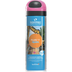 Baustellenmarkierspray Fluo TP Hydro neonpink 500ml Spraydose SOPPEC