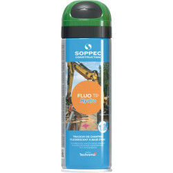 Baustellenmarkierspray Fluo TP Hydro neongrün 500ml Spraydose SOPPEC