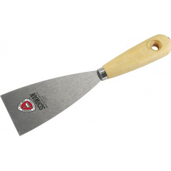 Malerspachtel B.80mm pol.H Heft Federbandstahl SCHWAN Malerspachtel B.80mm pol.H Heft Federbandstahl SCHWAN