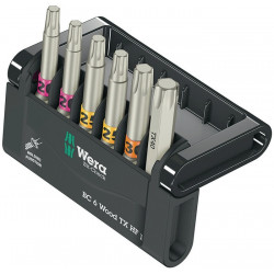 Bitsortiment Bit Check 6 Wood TX HF 1 6 tlg.TX WERA