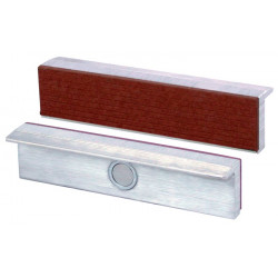 Schraubstockschutzbacke TYP F f.Backen B.150mm Fiberbelag Alu.1Paar VE HEUER