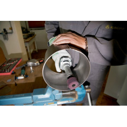 Fächerschleifer NCS 600 Ø50xH30mm K.100 Korund Schaft D.6mm KLINGSPOR Fächerschleifer NCS 600 Ø50xH30mm K.100 Korund Schaft D.6mm KLINGSPOR