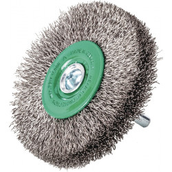 Rundbürste D.80mm Drahtstärke 0,3mm VA 13mm 15000min ¹ 10