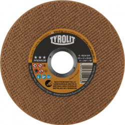 Trennscheibe Premium D125x1mm ger.NE Metalle Bohr.22,23mm TYROLIT