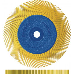 Radialbürste Sunburst Ø152xB149x25,4mm 80 Form DISC RA Alox Korund TYROLIT