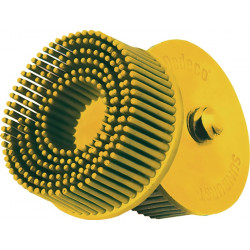 Radialbürstenscheibe Sunburst D.51mm K.80 A80 CRS B.51 gelb 25000min ¹ TYROLIT