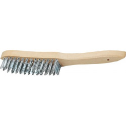 Drahtbürste 3reihig L.295mm Drahtbürste 3reihig L.295mm