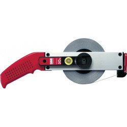 Rahmenbandmaß ERGOLINE L.20m Band B.13mm B mm cm weiß BMI