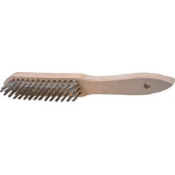 Drahtbürste 3reihig L.295mm Drahtbürste 3reihig L.295mm