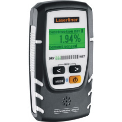 Holz  Baufeuchtemesser MoistureMaster Compact Plus 0 40GradC LF 60% LASERLINER