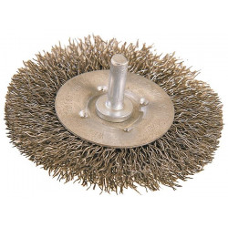 Rundbürste D.100mm grob Draht- Rundbürste D.100mm grob Draht-