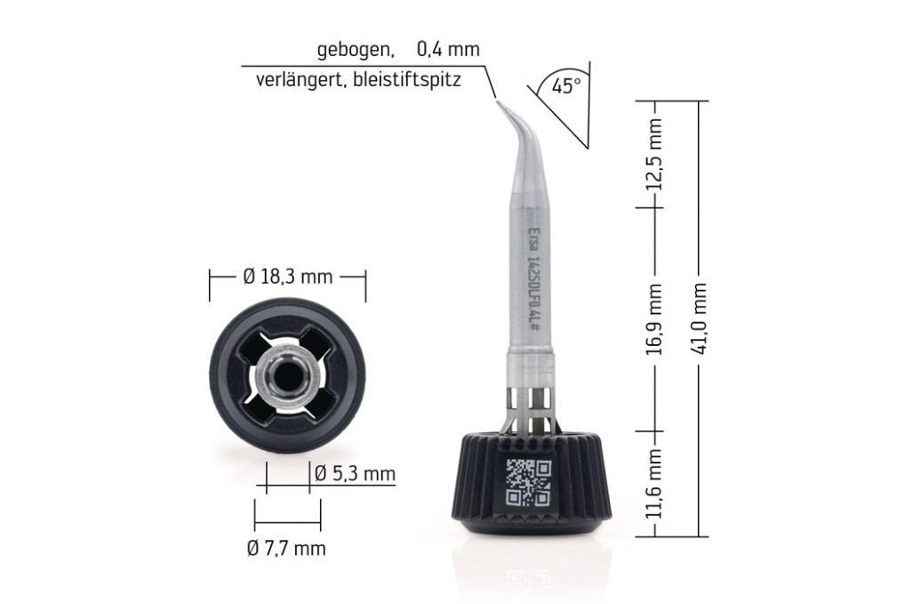 Lötspitze bleistiftspitz B.0,4mm 0142SDLF04L SB ERSA Lötspitze bleistiftspitz B.0,4mm 0142SDLF04L SB ERSA