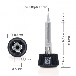 Lötspitze bleistiftspitz B.0,5mm 0142PDLF05 SB ERSA Lötspitze bleistiftspitz B.0,5mm 0142PDLF05 SB ERSA