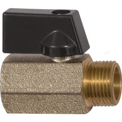 Mini Kugelhahn VALVE LINE 13mm 1 2 IG AG DN 15mm RIEGLER